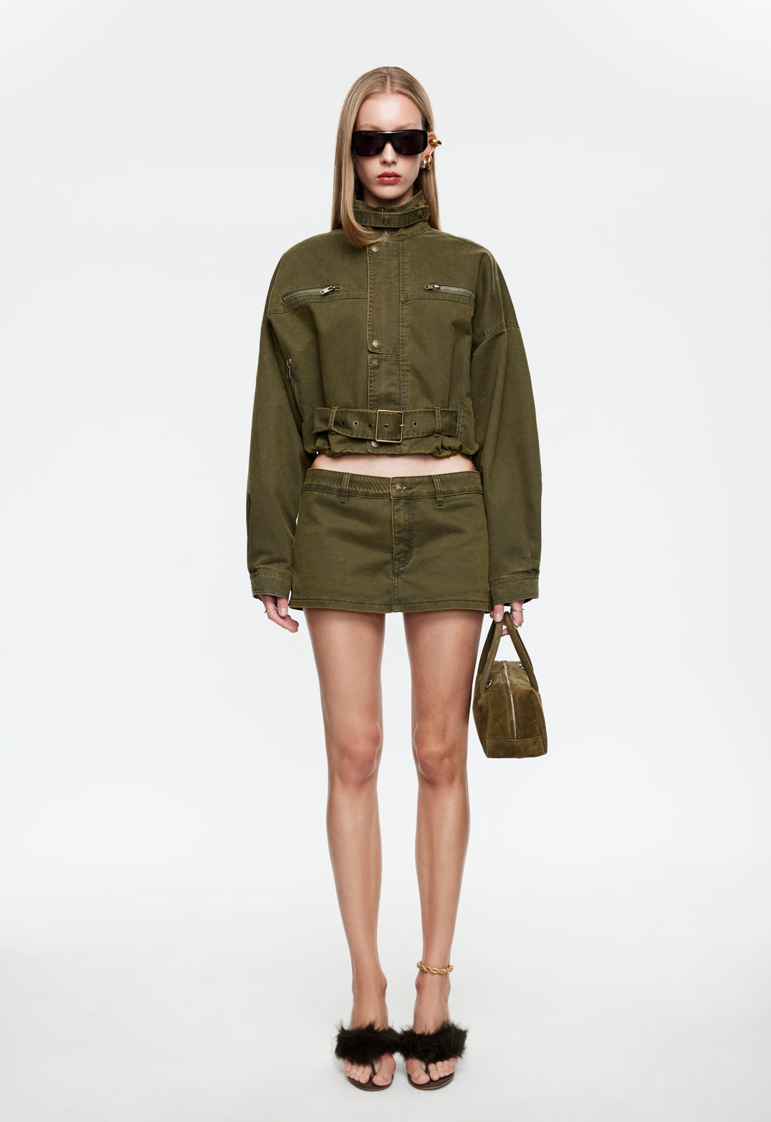 RHODE MINI - KHAKI Lioness Fashion