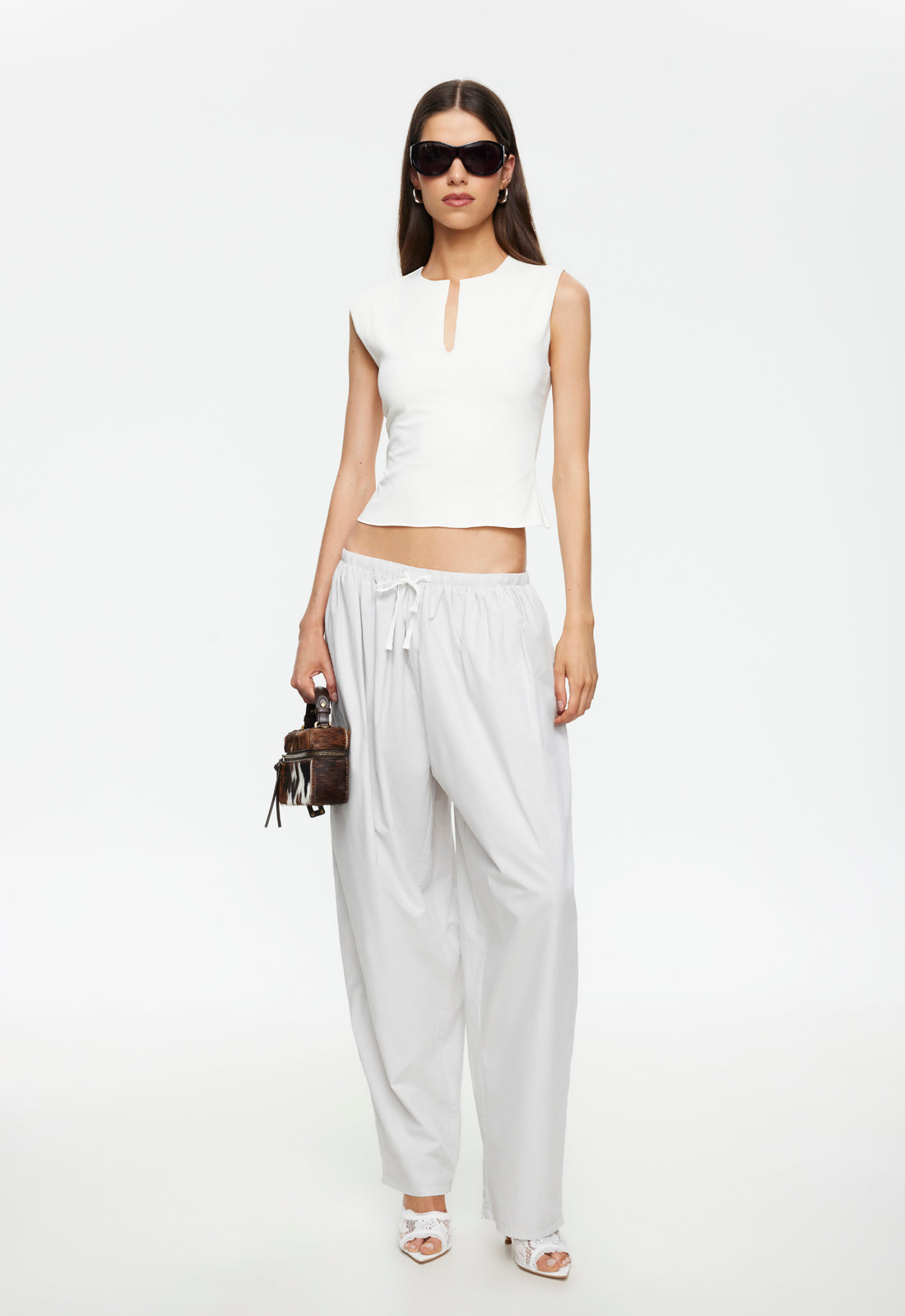 AURA PANT - GREY MARLE Lioness Fashion