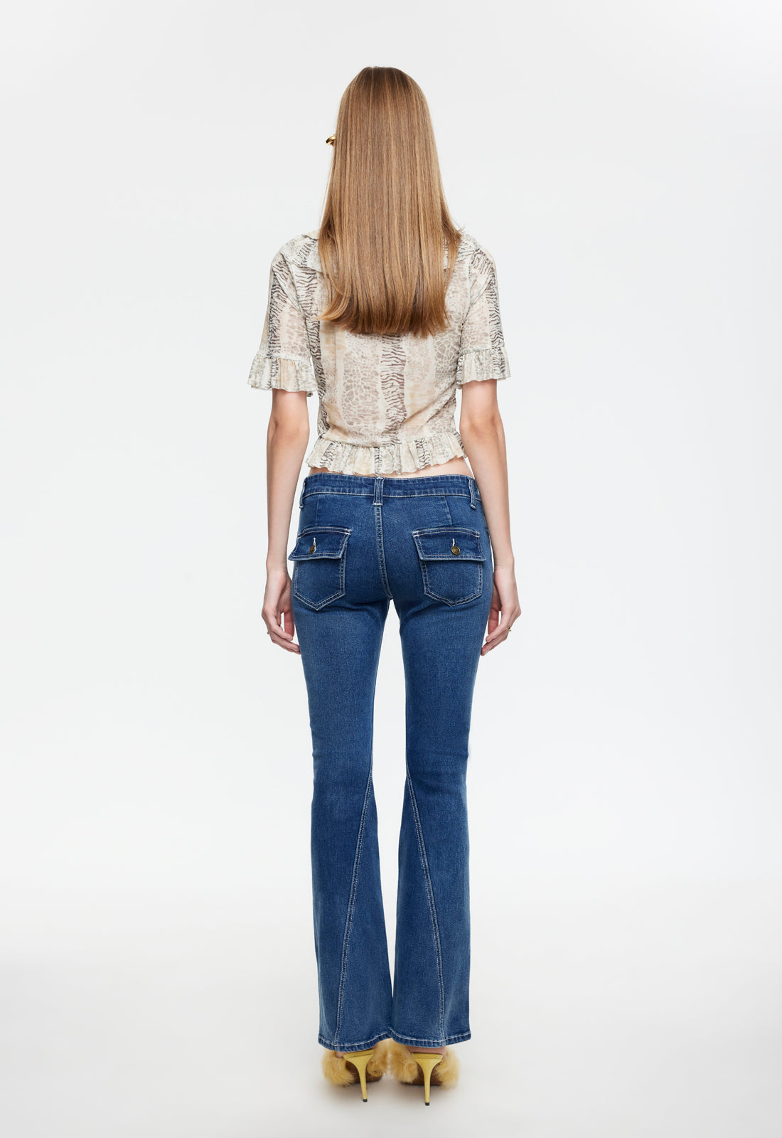 FIRST LIGHT BLOUSE - MULTI ANIMAL Lioness Fashion