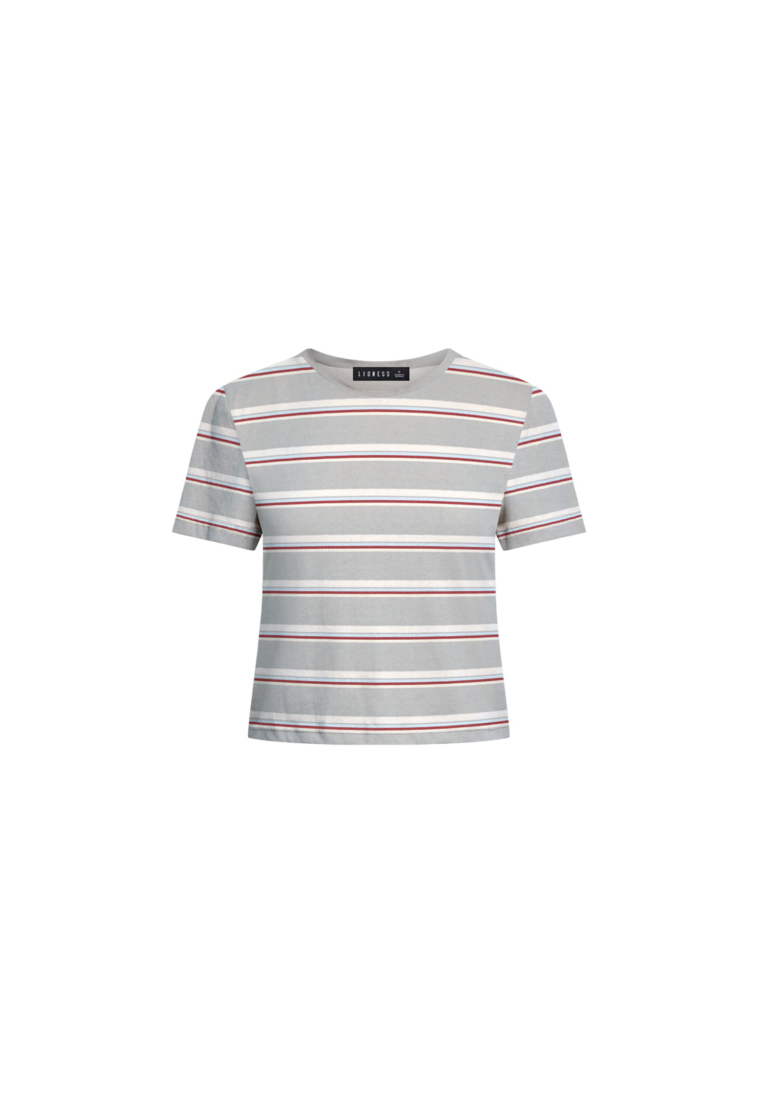 LOFT STRIPE TEE - ASH Lioness Fashion