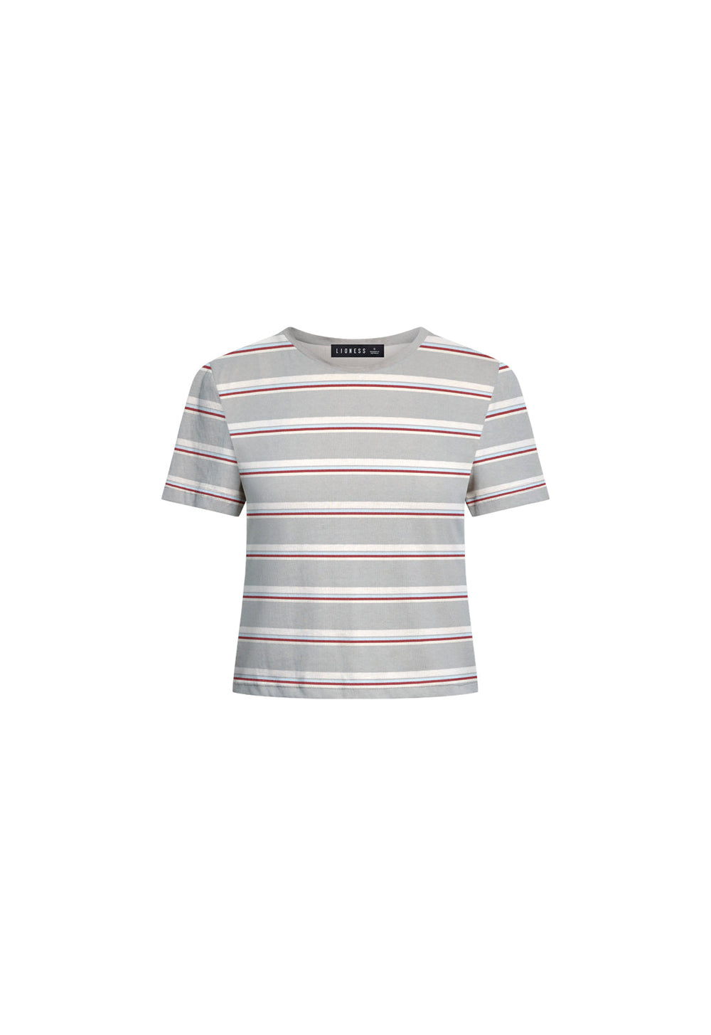 LOFT STRIPE TEE - ASH Lioness Fashion