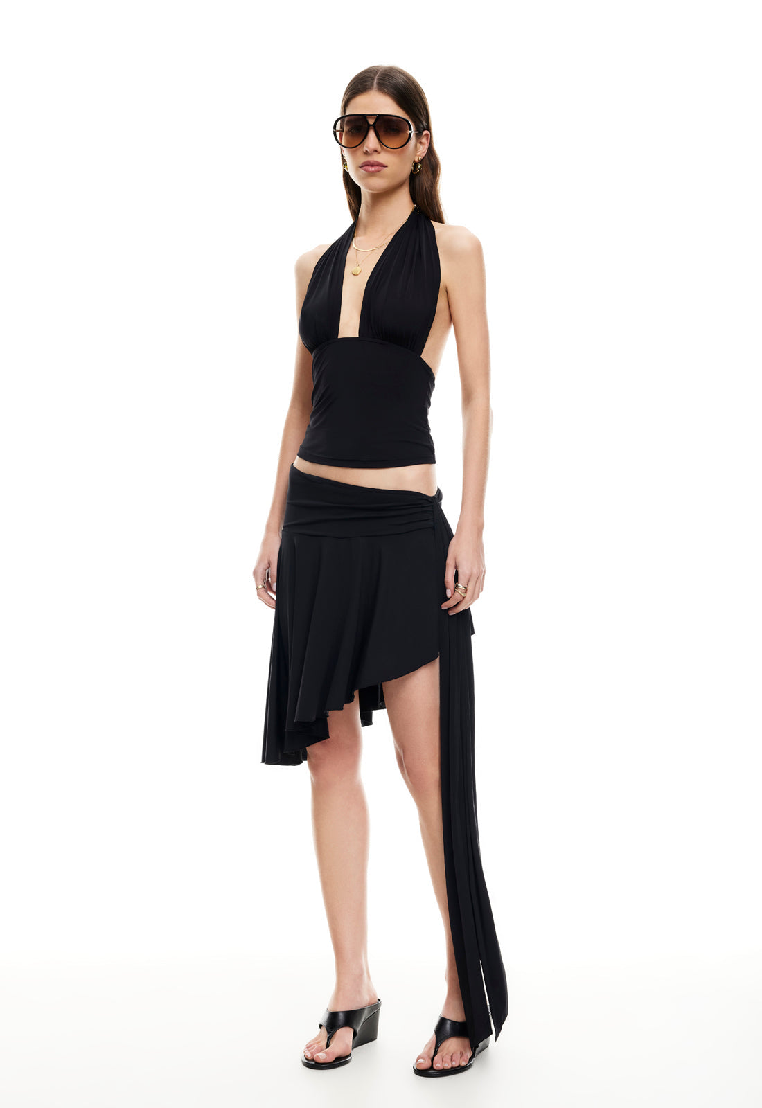 SAFARI HALTER - NOIR Lioness Fashion