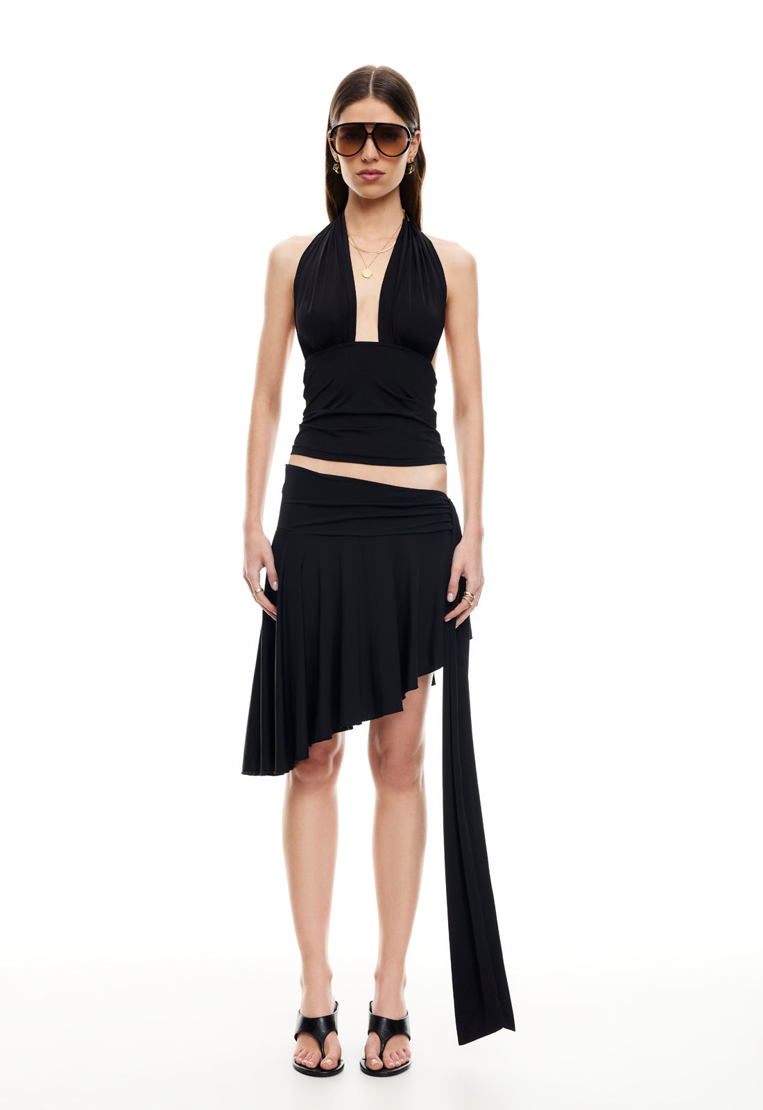 SAFARI HALTER - NOIR Lioness Fashion