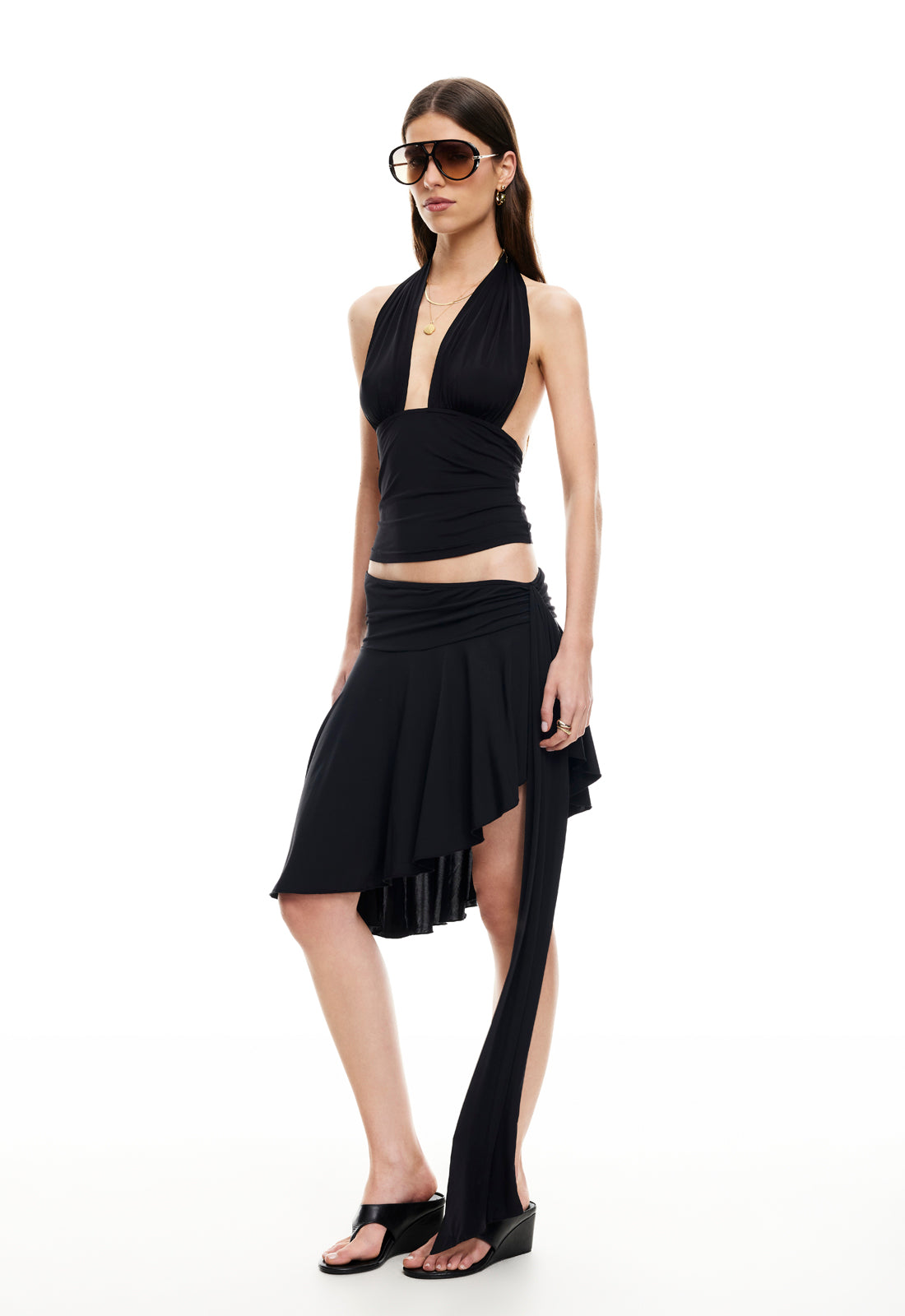 SAFARI HALTER - NOIR Lioness Fashion