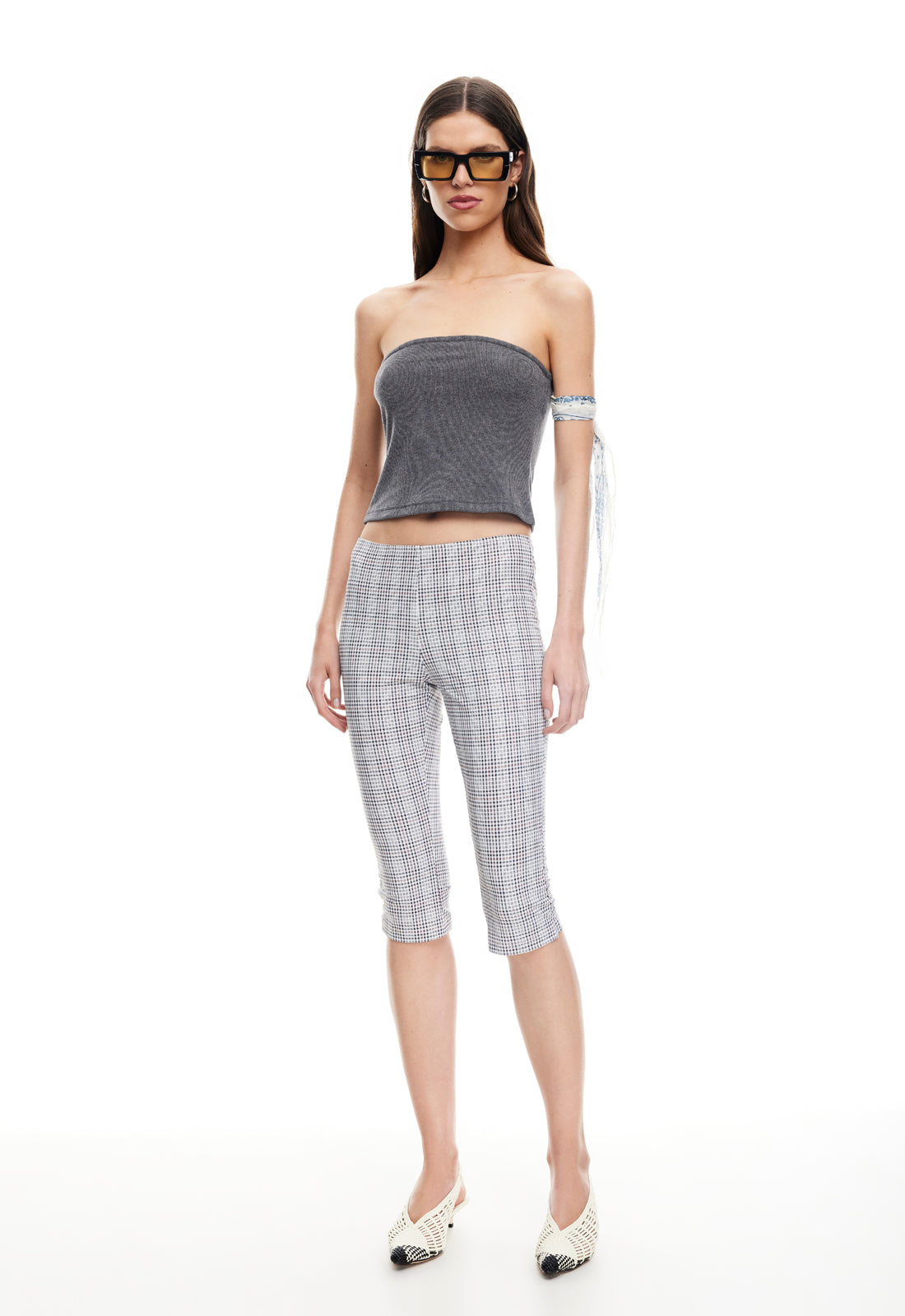 SWAY STRAPLESS TOP - ASH Lioness Fashion