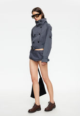 BLANC MICRO SHORT - PETROL Lioness Fashion