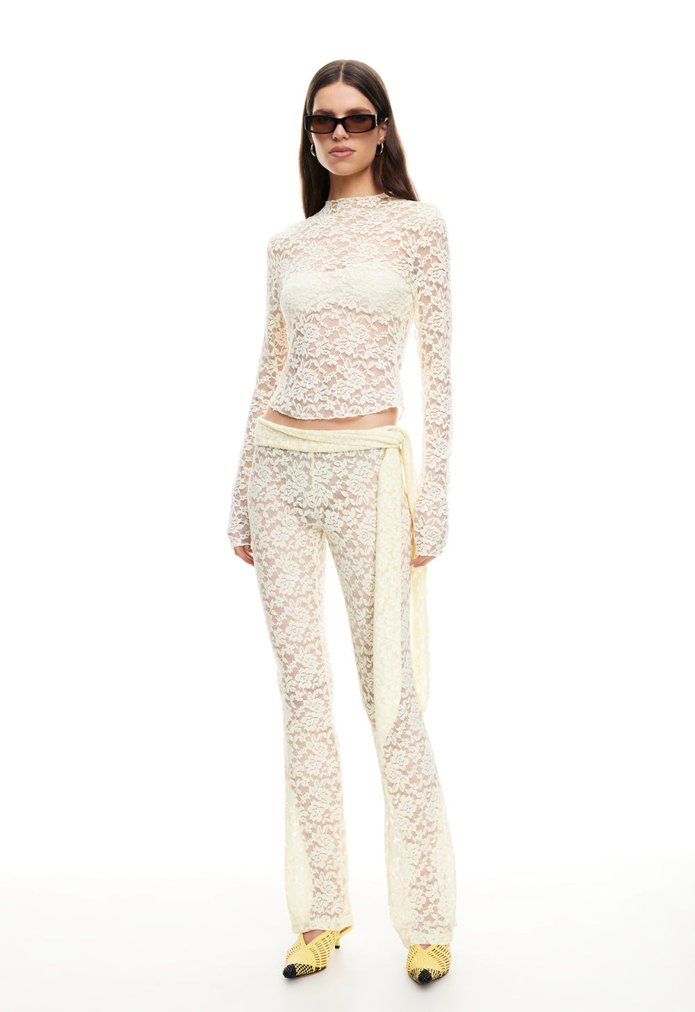 BUTTERFLY PANT - LEMONTINI LACE Lioness Fashion