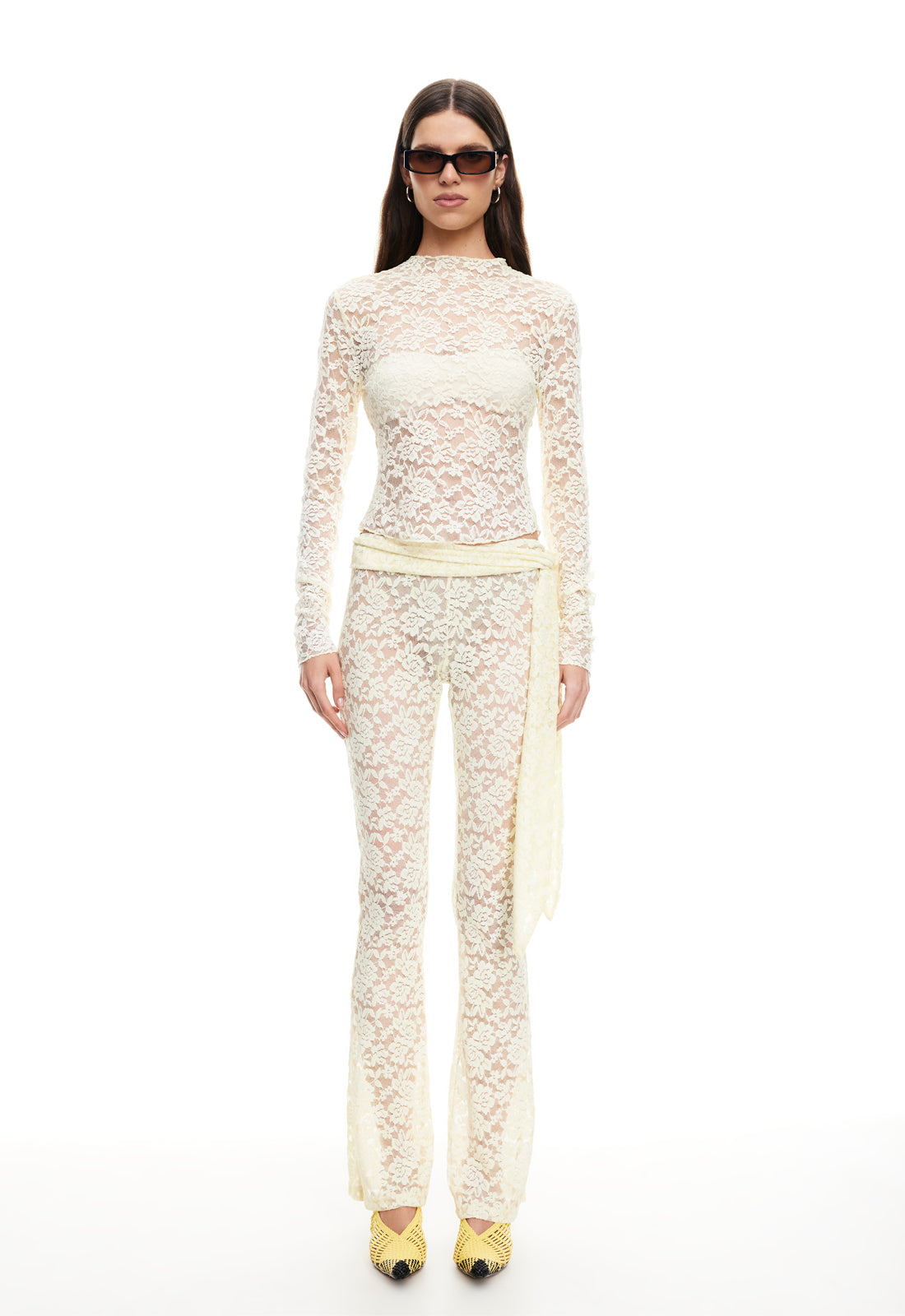 BUTTERFLY PANT - LEMONTINI LACE Lioness Fashion