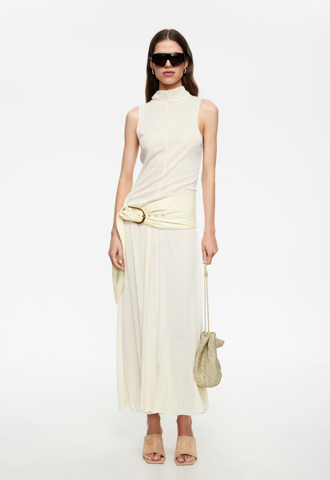 LAST LIGHT MAXI DRESS - CREAM Lioness Fashion