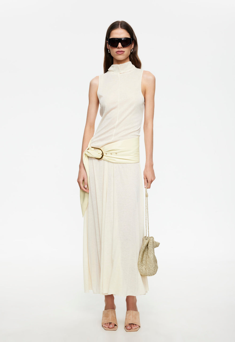 LAST LIGHT MAXI DRESS - CREAM Lioness Fashion