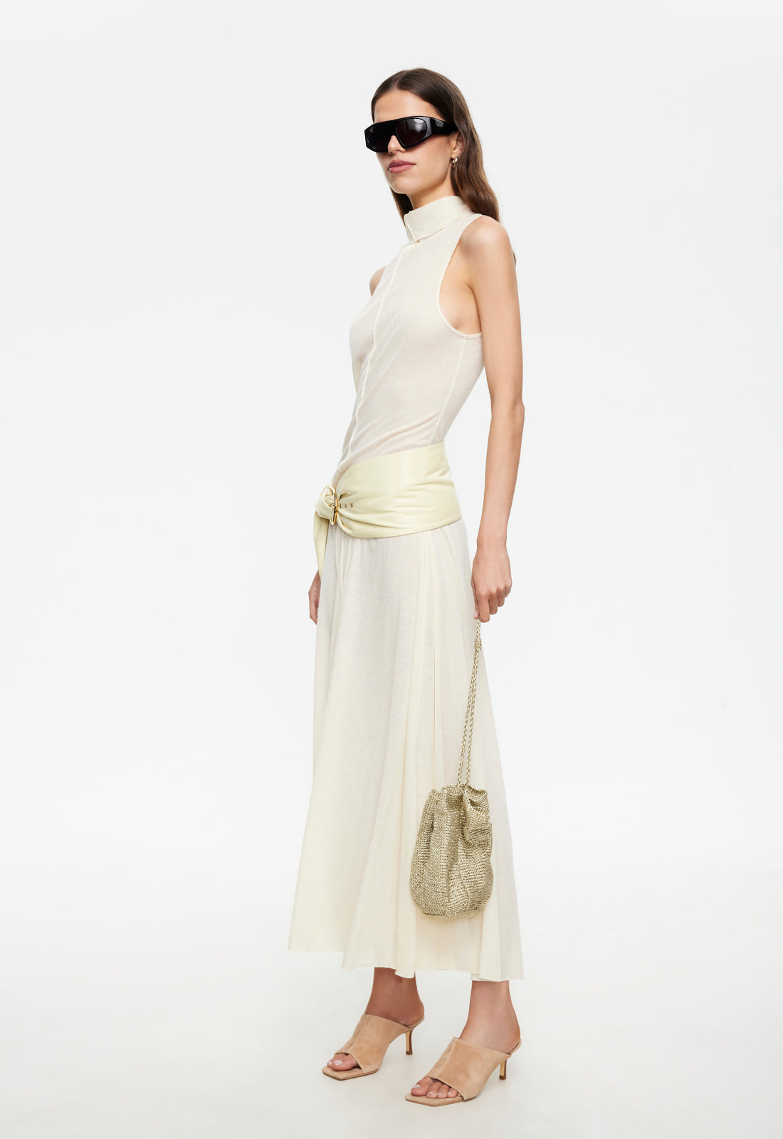 LAST LIGHT MAXI DRESS - CREAM Lioness Fashion