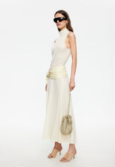 LAST LIGHT MAXI DRESS - CREAM Lioness Fashion