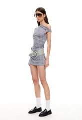 ORIGINAL SIN MINI - NOIR PLAID Lioness Fashion