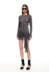 FORD MINI DRESS - NOIR PLAID Lioness Fashion