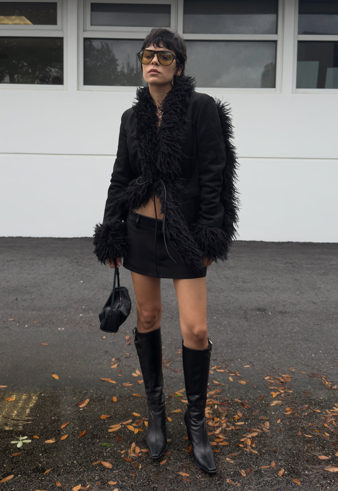 OUI OUI COAT - INK Lioness Fashion