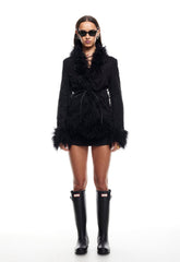 OUI OUI COAT - INK Lioness Fashion