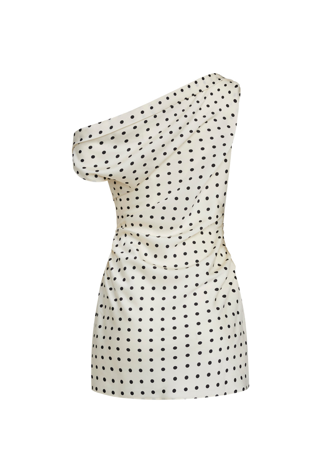 SWEETHEART MINI DRESS - CREAM POLKA Lioness Fashion