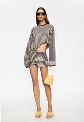 KOURT BLOOMERS - BEIGE STRIPE Lioness Fashion