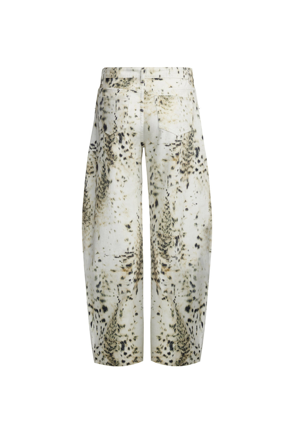 HORSESHOE JEAN - SNOW LEOPARD Lioness Fashion