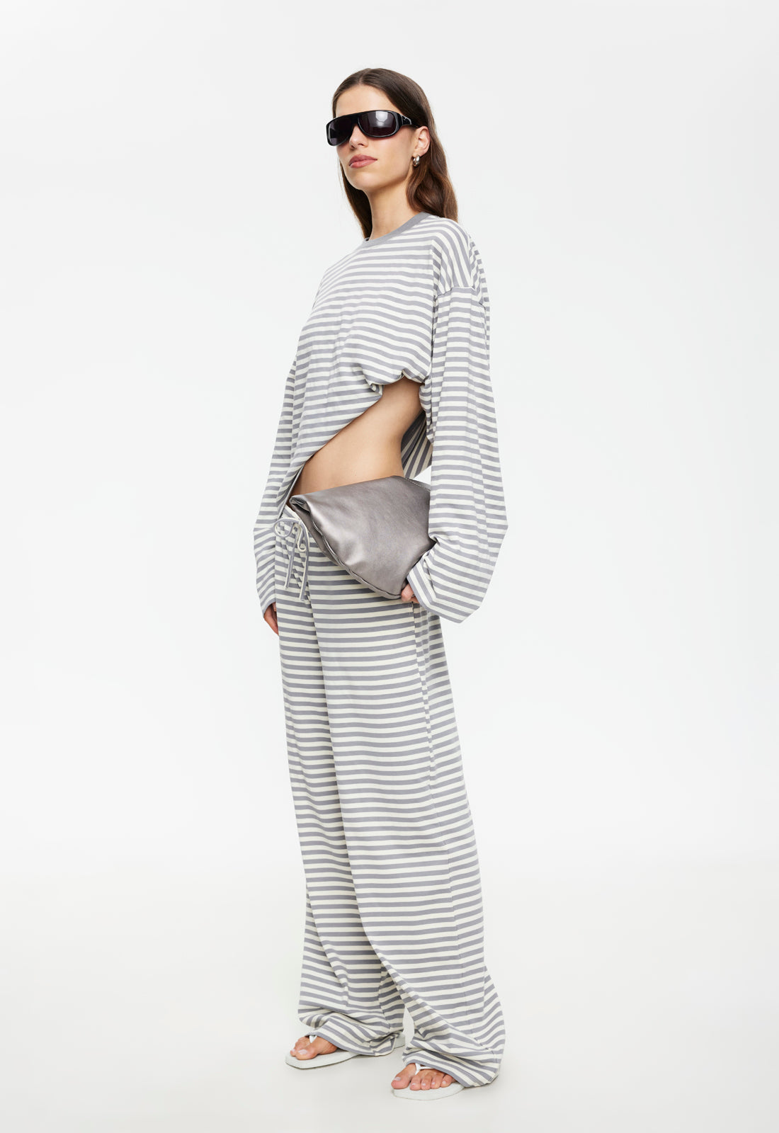 BLOOM PANT - ASH STRIPE Lioness Fashion