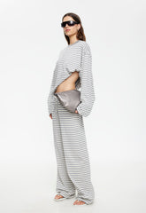 BLOOM PANT - ASH STRIPE Lioness Fashion
