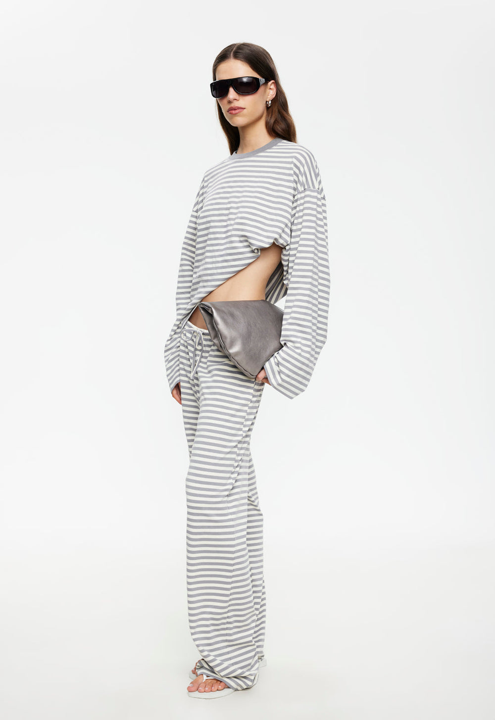 BLOOM PANT - ASH STRIPE Lioness Fashion