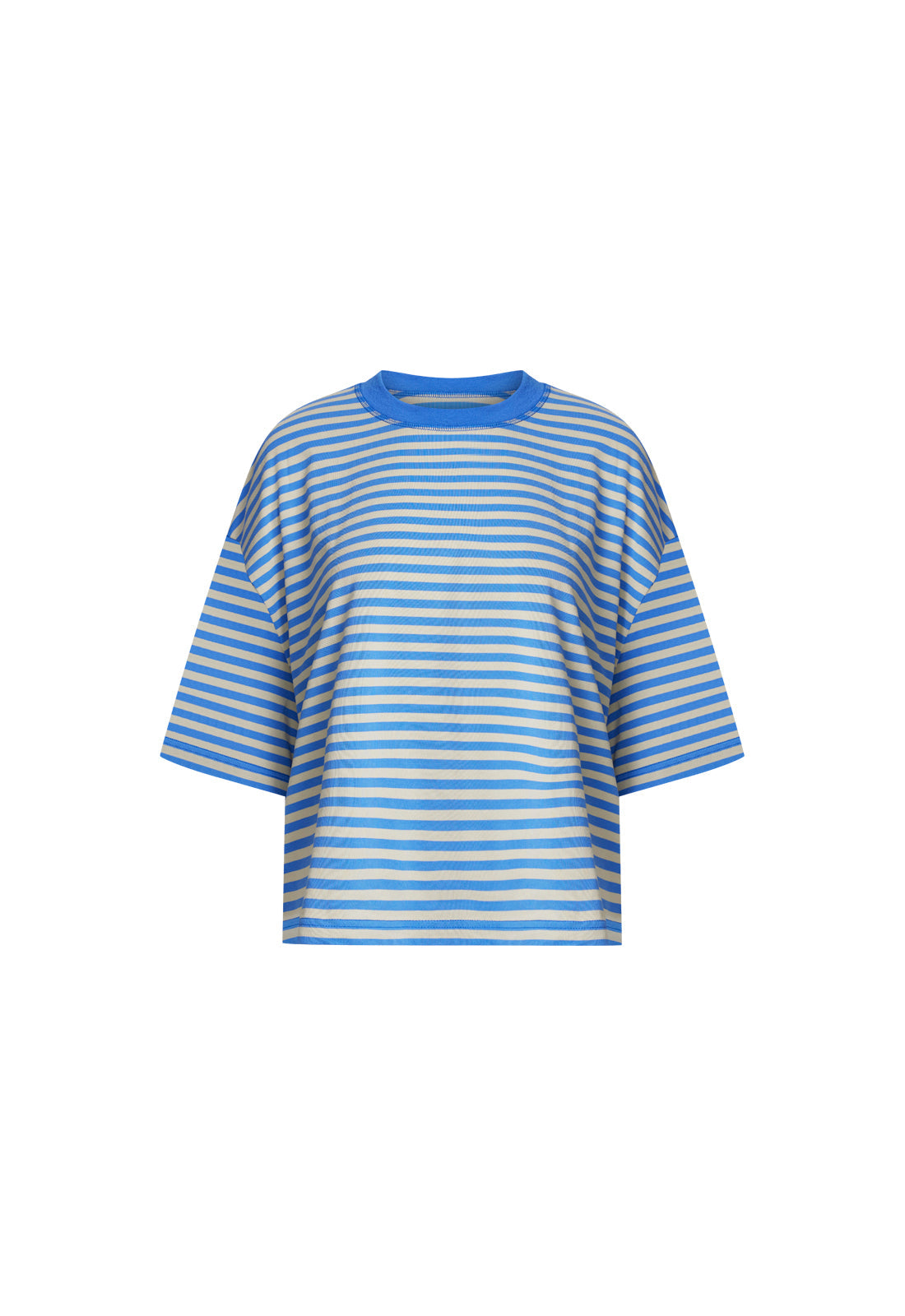 BLOOM SHORT SLEEVE - MICKEY BLUE STRIPE Lioness Fashion