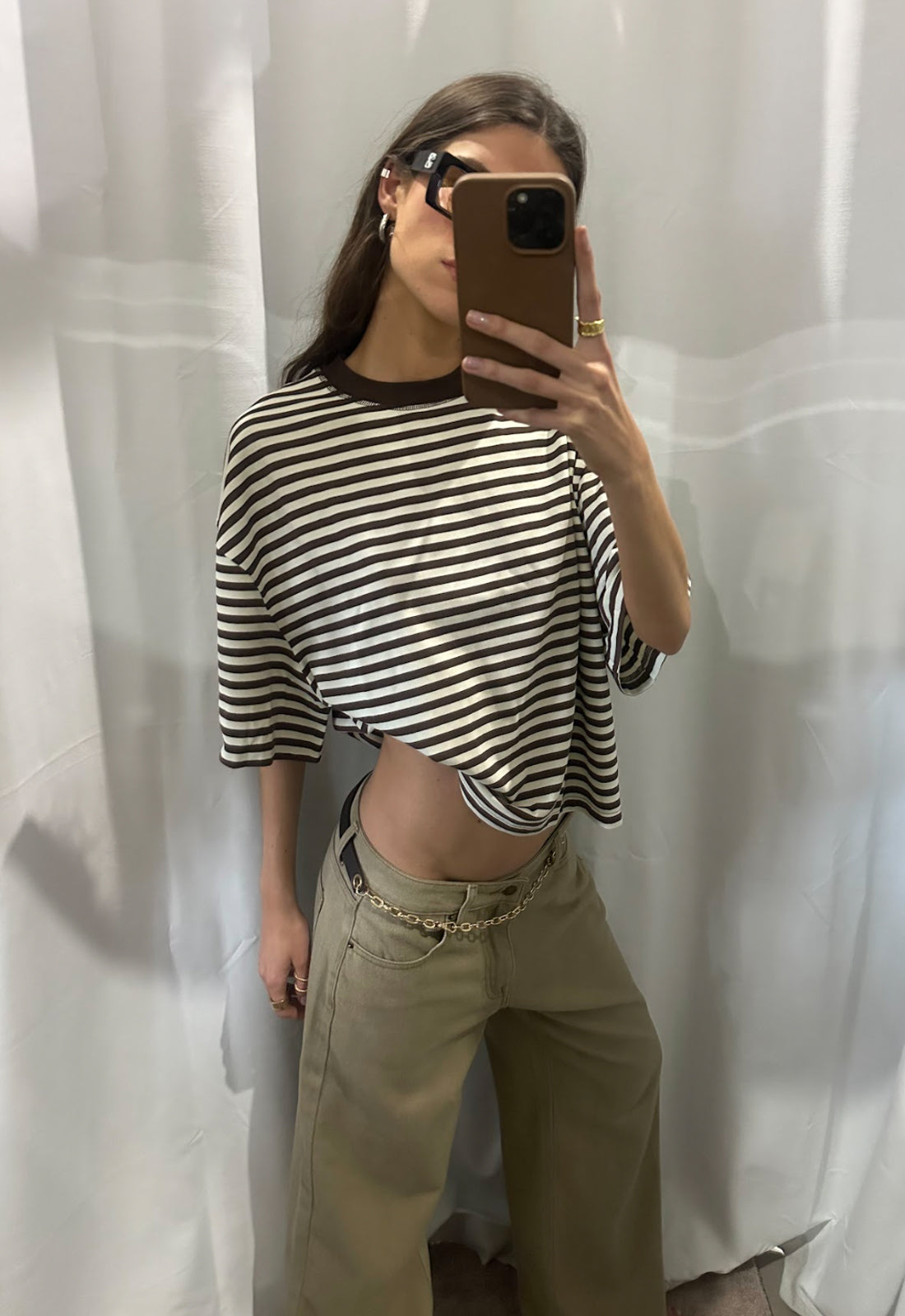 BLOOM SHORT SLEEVE - DARK CHOCOLATE Lioness Fashion