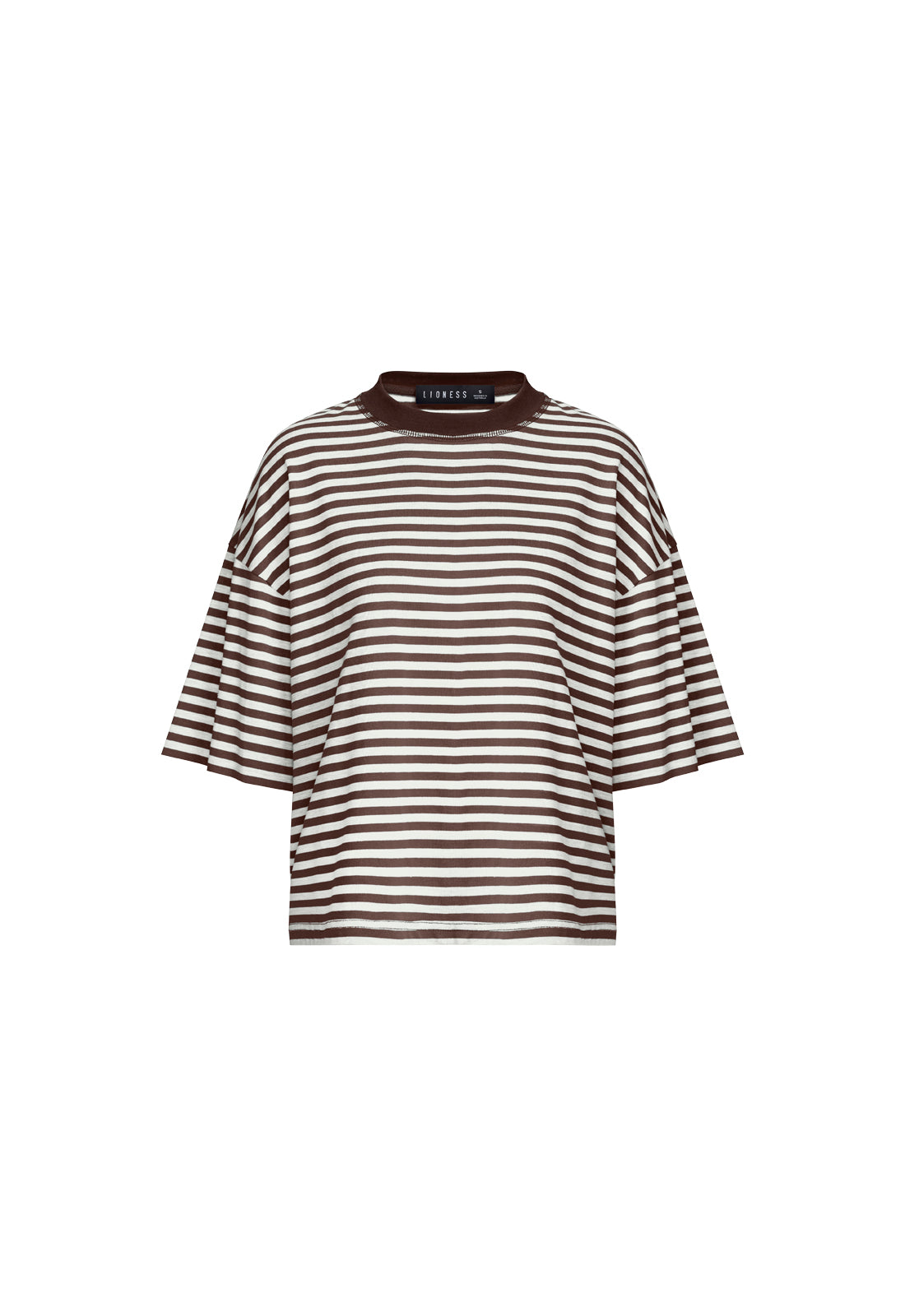 BLOOM SHORT SLEEVE - DARK CHOCOLATE Lioness Fashion