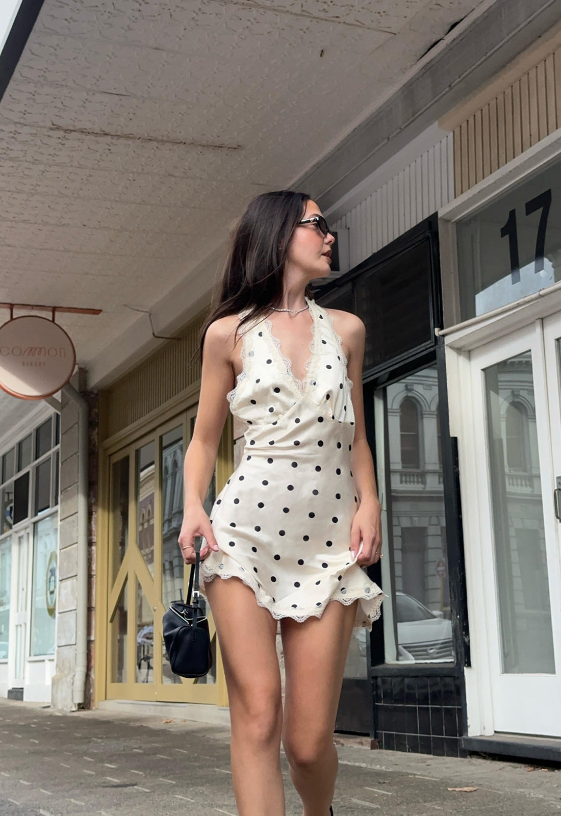STARS ALIGN MINI DRESS - CREAM POLKA Lioness Fashion