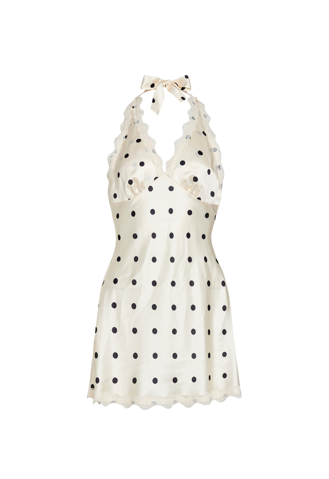 STARS ALIGN MINI DRESS - CREAM POLKA Lioness Fashion