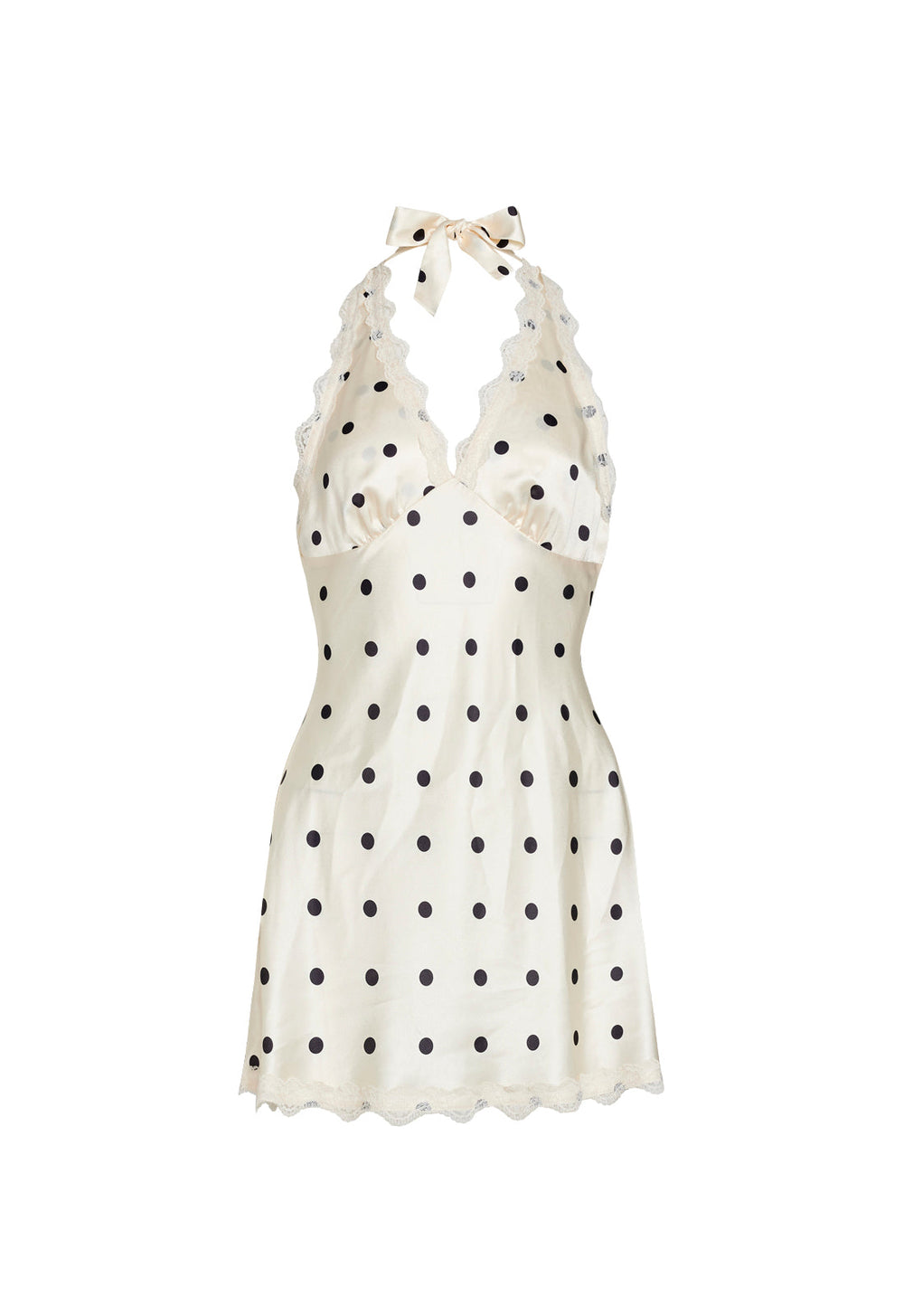 STARS ALIGN MINI DRESS - CREAM POLKA Lioness Fashion