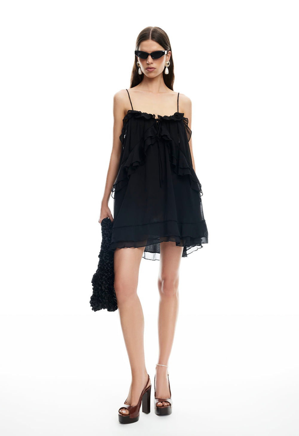 ETHEREAL MINI DRESS - OBSIDIAN Lioness Fashion