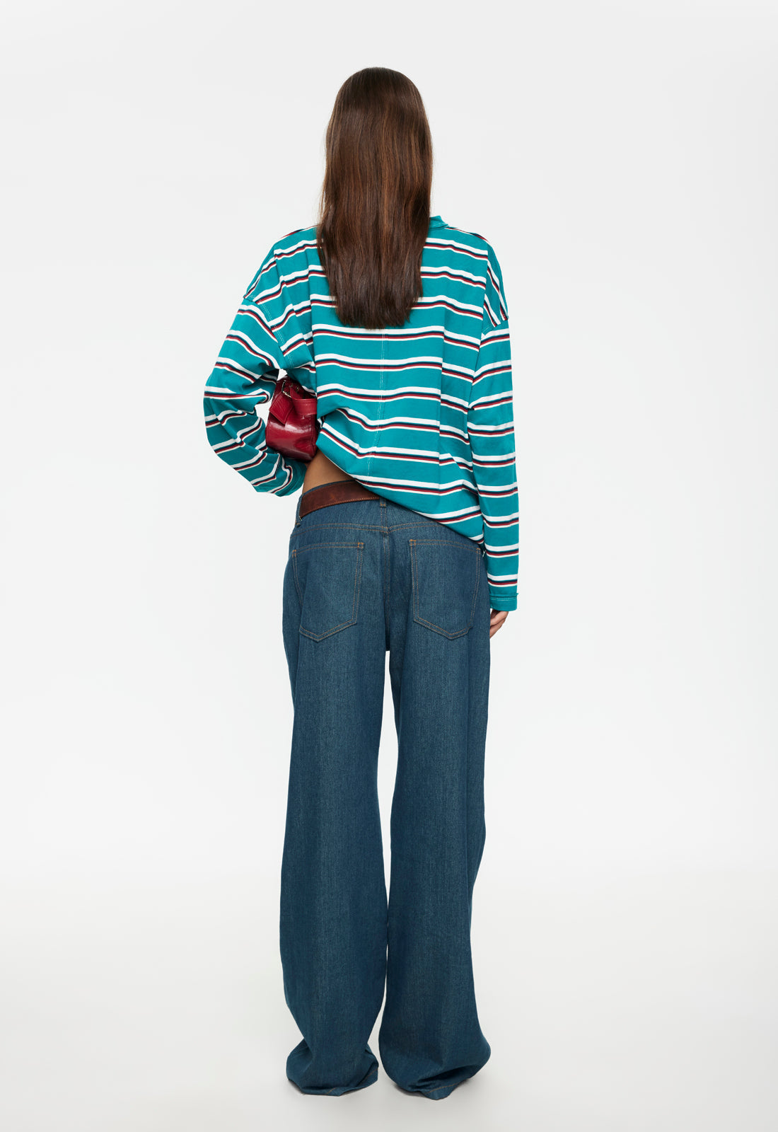 HORIZON LONG SLEEVE - FOREST STRIPE Lioness Fashion