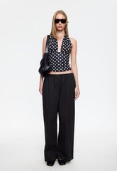 SAFARI HALTER - NOIR POLKA Lioness Fashion