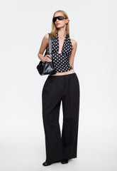 SAFARI HALTER - NOIR POLKA Lioness Fashion