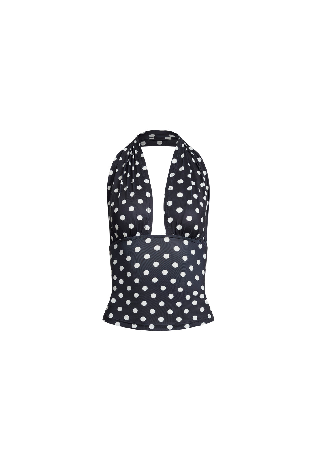SAFARI HALTER - NOIR POLKA Lioness Fashion