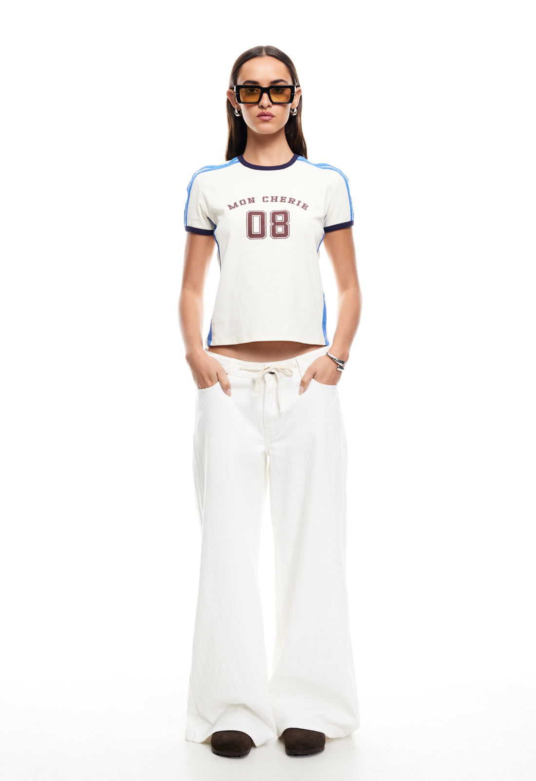 MON CHERIE TEE - PORCELAIN Lioness Fashion